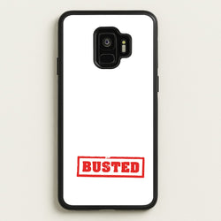 Band Logo - Bust Band  - Busted Phone Case for Galaxy S9