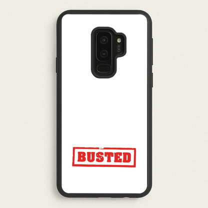 Band Logo - Bust Band  - Busted Phone Case for Galaxy S9 Plus