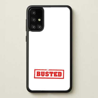 Band Logo - Bust Band  - Busted Phone Case for Galaxy A71
