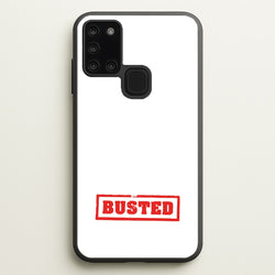 Band Logo - Bust Band  - Busted Phone Case for Galaxy A21s