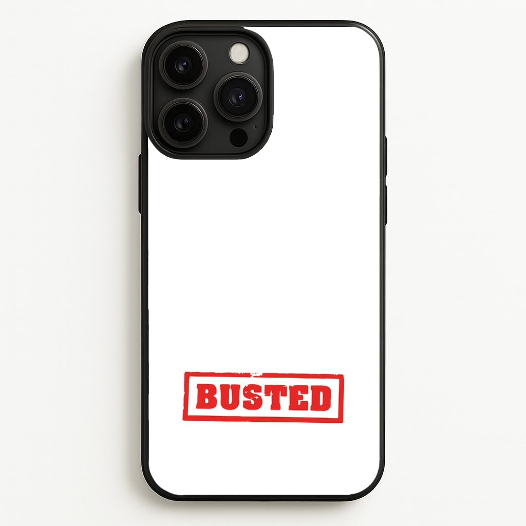 Band Logo - Bust Band  - Busted Phone Case for iPhone 13 Pro Max
