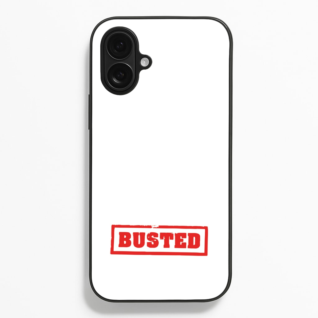 Band Logo - Bust Band  - Busted Phone Case for iPhone 16 Plus