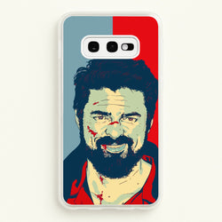 Billy Butcher Face  - The Boys Phone Case for Galaxy S10e