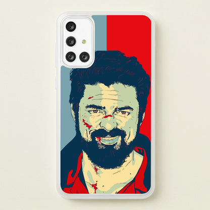 Billy Butcher Face  - The Boys Phone Case for Galaxy A71