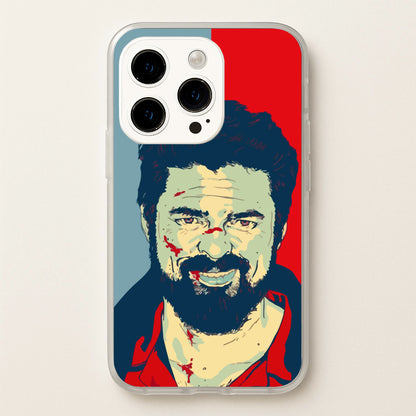 Billy Butcher Face  - The Boys Phone Case for iPhone 15 Pro