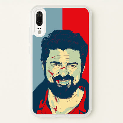 Billy Butcher Face  - The Boys Phone Case for Huawei P20