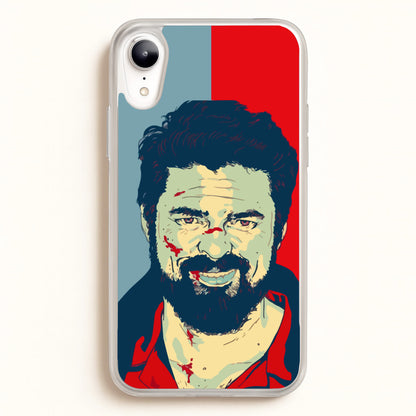 Billy Butcher Face  - The Boys Phone Case for iPhone XR