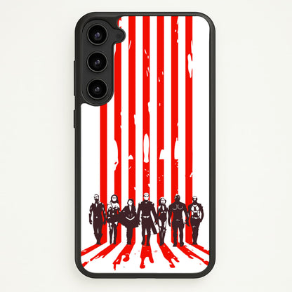 The Seven Silhouettes  - The Boys Phone Case for Galaxy S23