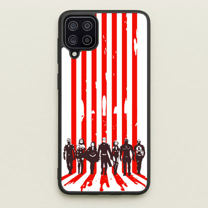 The Seven Silhouettes  - The Boys Phone Case for Galaxy A12