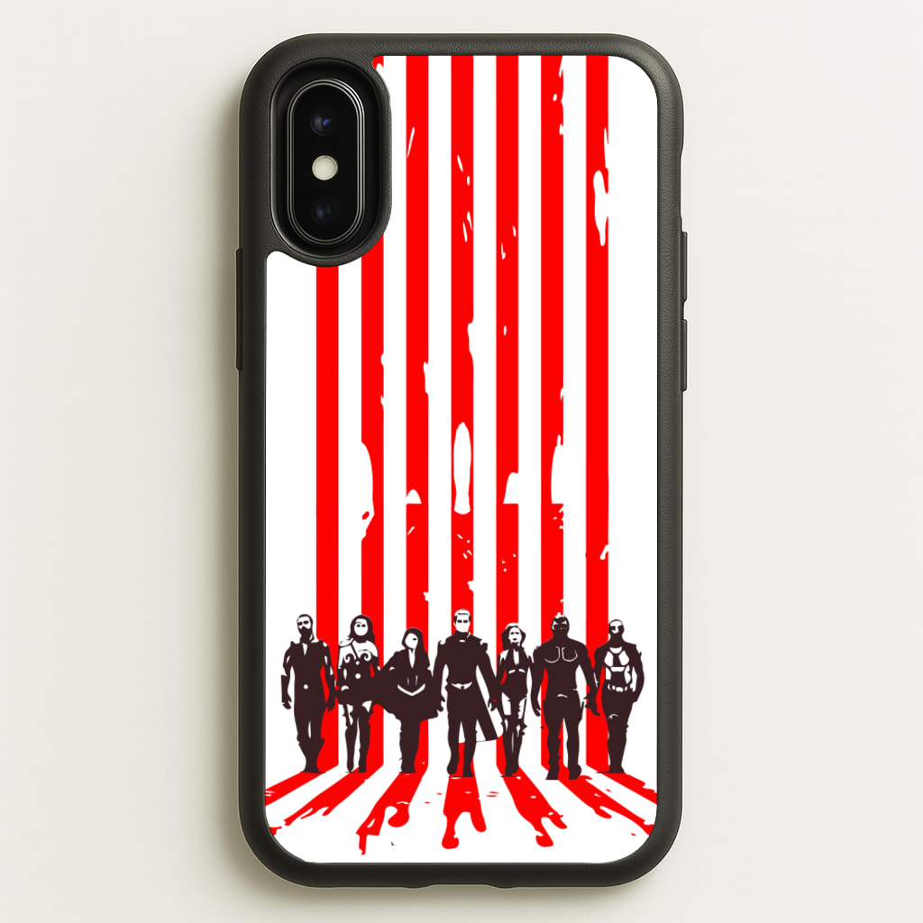 The Seven Silhouettes  - The Boys Phone Case for iPhone X / XS