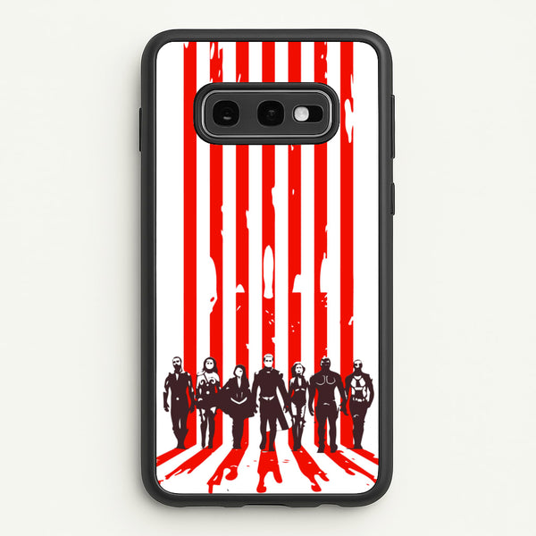 The Seven Silhouettes  - The Boys Phone Case for Galaxy S10e