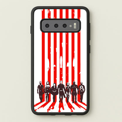 The Seven Silhouettes  - The Boys Phone Case for Galaxy S10