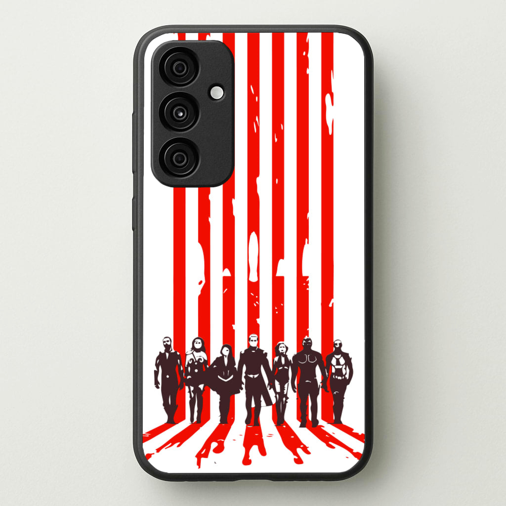 The Seven Silhouettes  - The Boys Phone Case for Galaxy A55