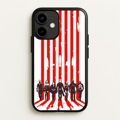 The Seven Silhouettes  - The Boys Phone Case for iPhone 12 / 12 Pro