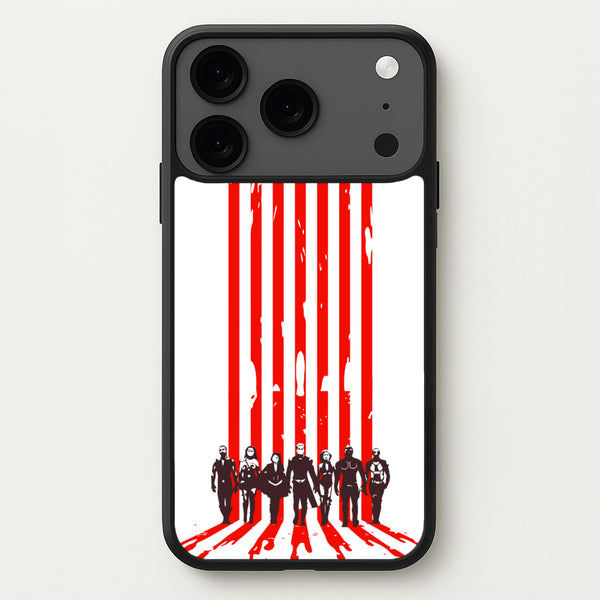 The Seven Silhouettes Phone Case for iPhone 17 Pro Max