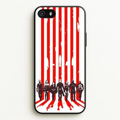 The Seven Silhouettes  - The Boys Phone Case for iPhone 5 / 5s / SE 2016