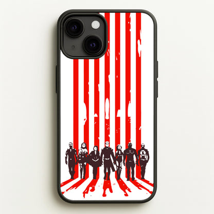 The Seven Silhouettes  - The Boys Phone Case for iPhone 13 Mini