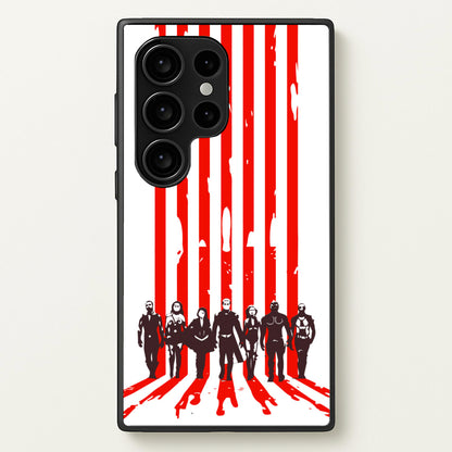 The Seven Silhouettes  - The Boys Phone Case for Galaxy S24 Ultra