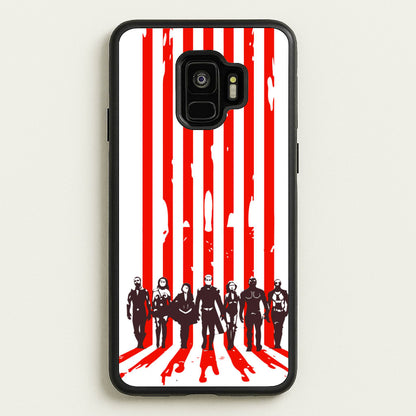The Seven Silhouettes  - The Boys Phone Case for Galaxy S9