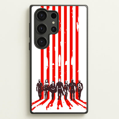 The Seven Silhouettes  - The Boys Phone Case for Galaxy S25 Ultra