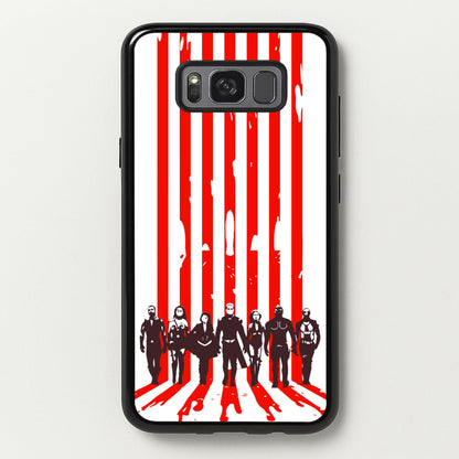 The Seven Silhouettes  - The Boys Phone Case for Galaxy S8 Plus