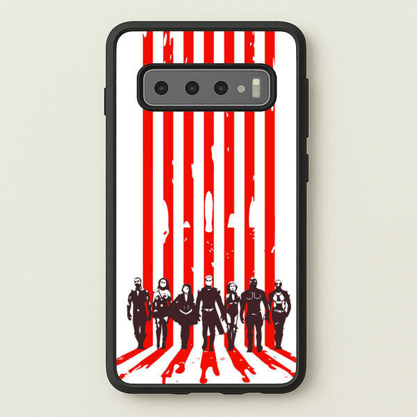 The Seven Silhouettes  - The Boys Phone Case for Galaxy S10 Plus