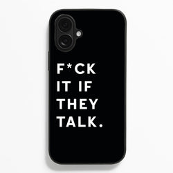 If They Talk  - Catfish And The Bottlemen Phone Case for iPhone 16 Plus