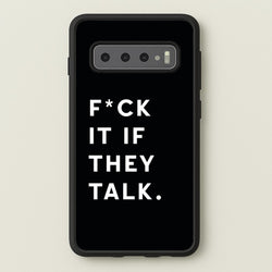 If They Talk  - Catfish And The Bottlemen Phone Case for Galaxy S10