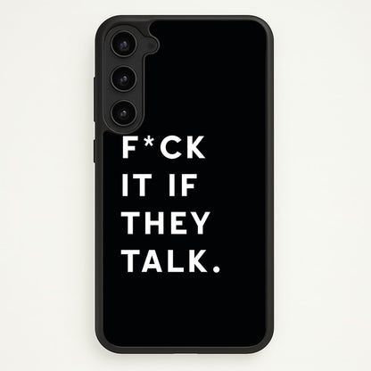 If They Talk  - Catfish And The Bottlemen Phone Case for Galaxy S23