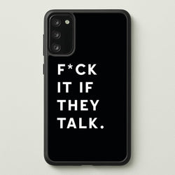 If They Talk  - Catfish And The Bottlemen Phone Case for Galaxy S20FE