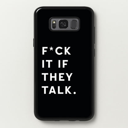 If They Talk  - Catfish And The Bottlemen Phone Case for Galaxy S8 Plus