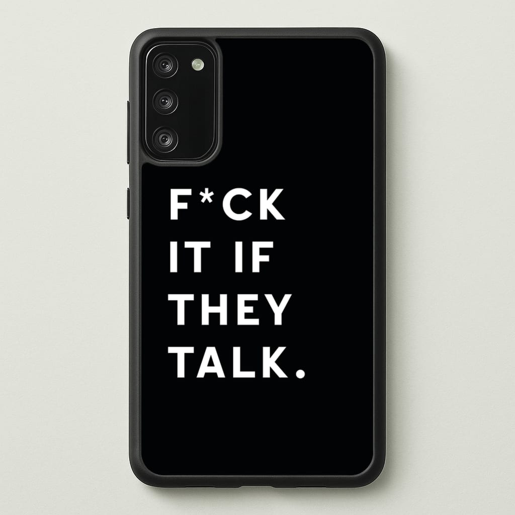 If They Talk  - Catfish And The Bottlemen Phone Case for Galaxy S20