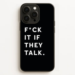 If They Talk  - Catfish And The Bottlemen Phone Case for iPhone 12 Pro Max