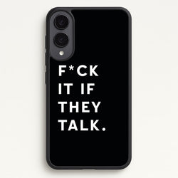 If They Talk  - Catfish And The Bottlemen Phone Case for Galaxy S25 Edge