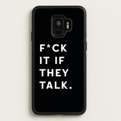 If They Talk  - Catfish And The Bottlemen Phone Case for Galaxy S9