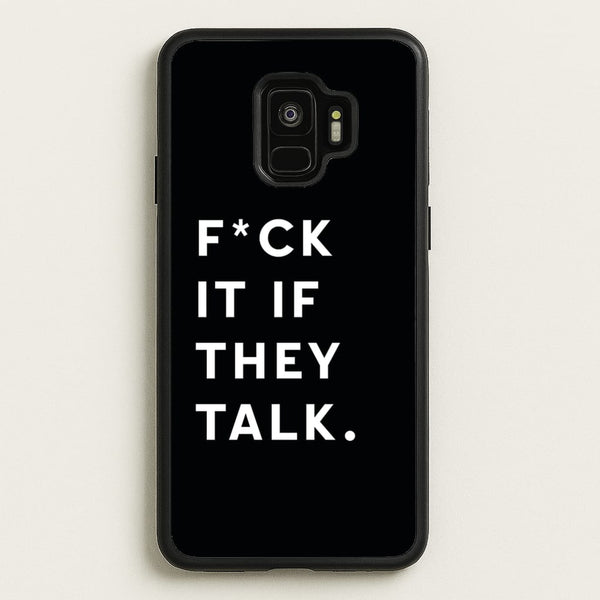 If They Talk  - Catfish And The Bottlemen Phone Case for Galaxy S9