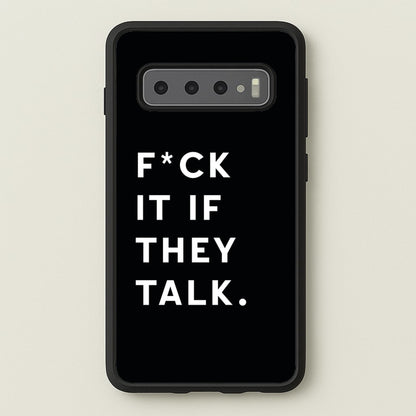 If They Talk  - Catfish And The Bottlemen Phone Case for Galaxy S10 Plus