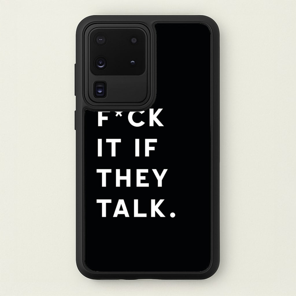 If They Talk  - Catfish And The Bottlemen Phone Case for Galaxy S20 Ultra