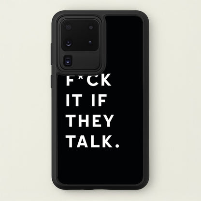 If They Talk  - Catfish And The Bottlemen Phone Case for Galaxy S20 Ultra