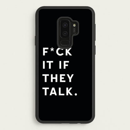 If They Talk  - Catfish And The Bottlemen Phone Case for Galaxy S9 Plus