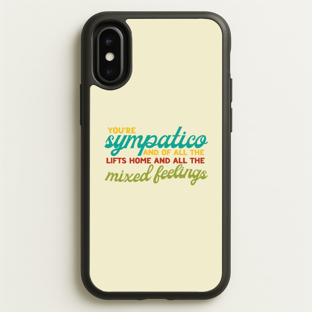 You're Sympatico  - Catfish And The Bottlemen Phone Case for iPhone X / XS