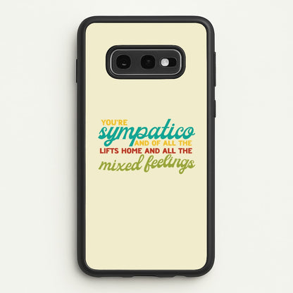 You're Sympatico  - Catfish And The Bottlemen Phone Case for Galaxy S10e