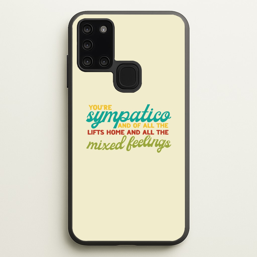 You're Sympatico  - Catfish And The Bottlemen Phone Case for Galaxy A21s