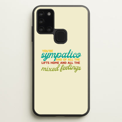 You're Sympatico  - Catfish And The Bottlemen Phone Case for Galaxy A21s