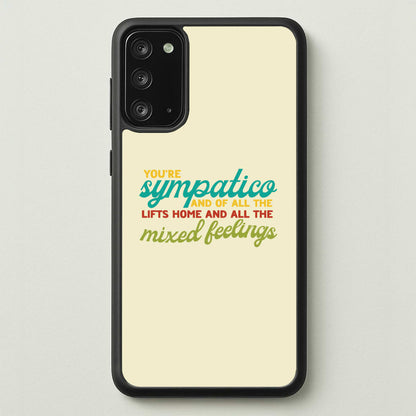 You're Sympatico  - Catfish And The Bottlemen Phone Case for Galaxy Note 20
