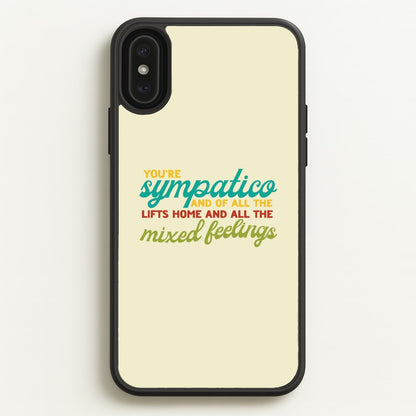 You're Sympatico  - Catfish And The Bottlemen Phone Case for iPhone XS Max