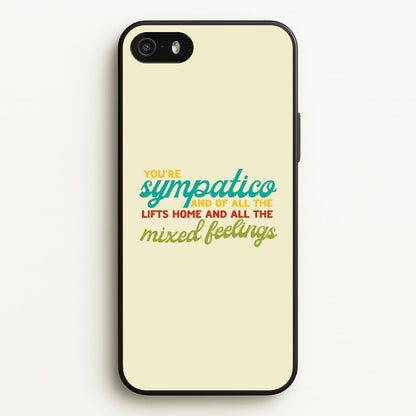 You're Sympatico  - Catfish And The Bottlemen Phone Case for iPhone 5 / 5s / SE 2016