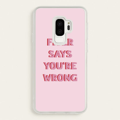 Fiver Says You're Wrong  - Catfish And The Bottlemen Phone Case for Galaxy S9 Plus