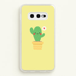 Cute Cactus  -  Phone Case for Galaxy S10e