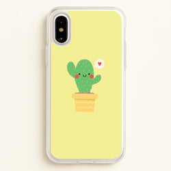 Cute Cactus  -  Phone Case for iPhone X / XS